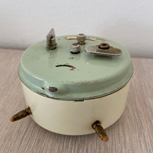 Beautiful country style Junghans bivox clock 50s mid century, christmas gift, image 10