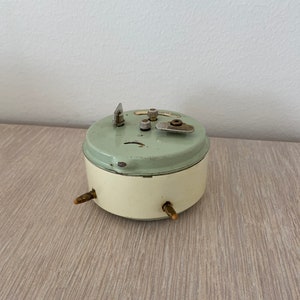 Beautiful country style Junghans bivox clock 50s mid century, christmas gift, image 9