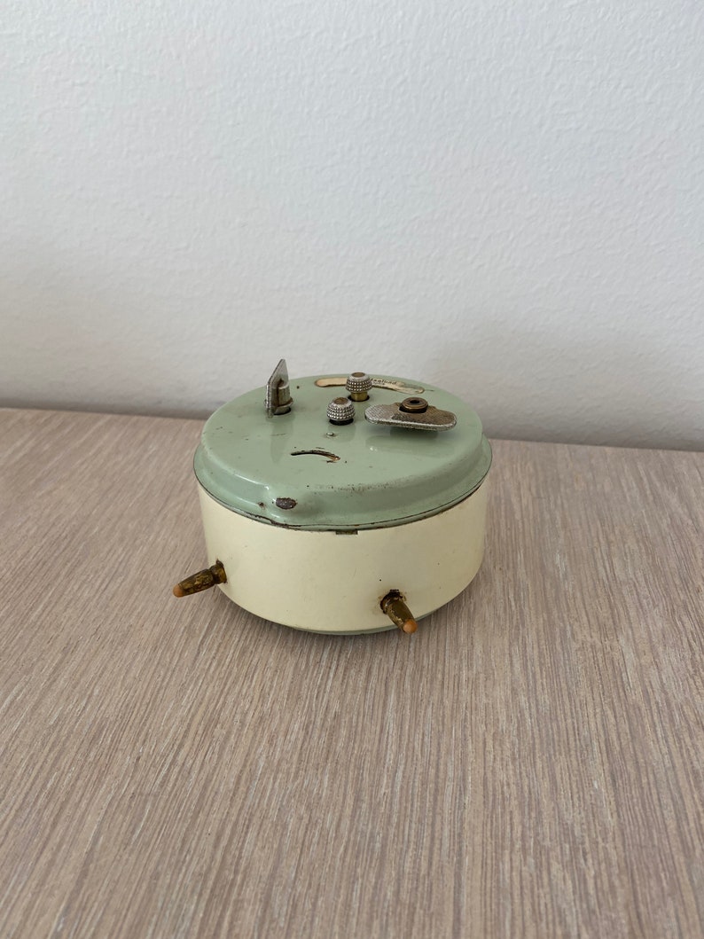 Beautiful country style Junghans bivox clock 50s mid century, christmas gift, image 9