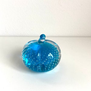 Glass apple, FM Ronneby, Swedish glass. Scandinavian glass scandinavian art glass, retro, vintage crystal, Cristmas gift, xmas present