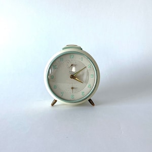 Beautiful country style Junghans bivox clock 50s mid century, christmas gift, image 1