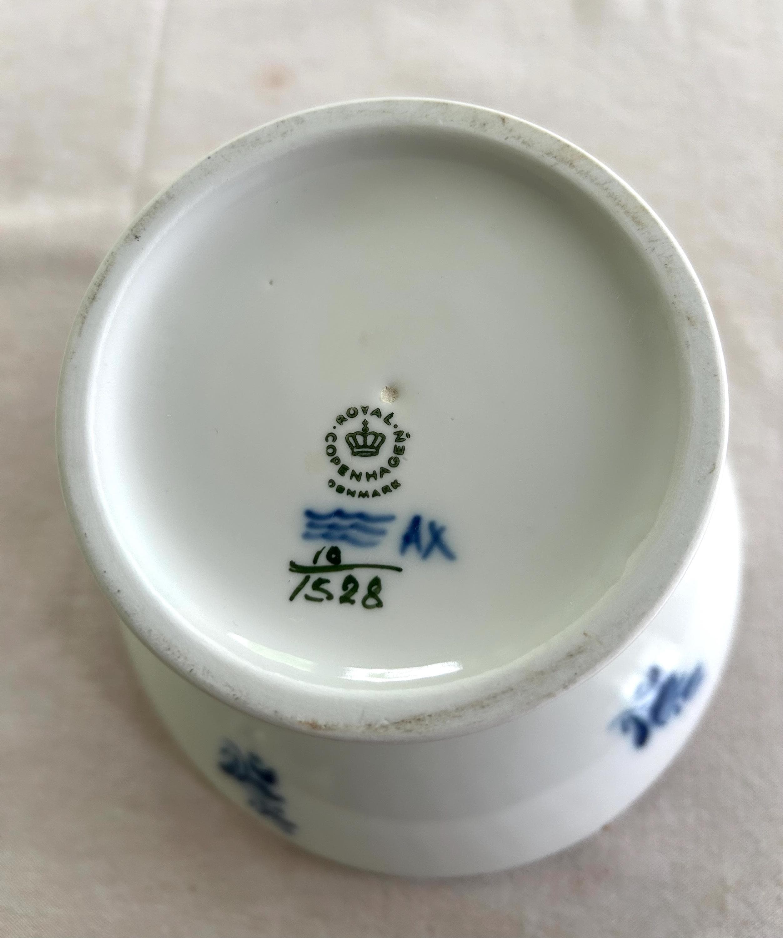 ロイヤルコペンハーゲン ブルーフラワー 陶器 ペデスタルボウル
