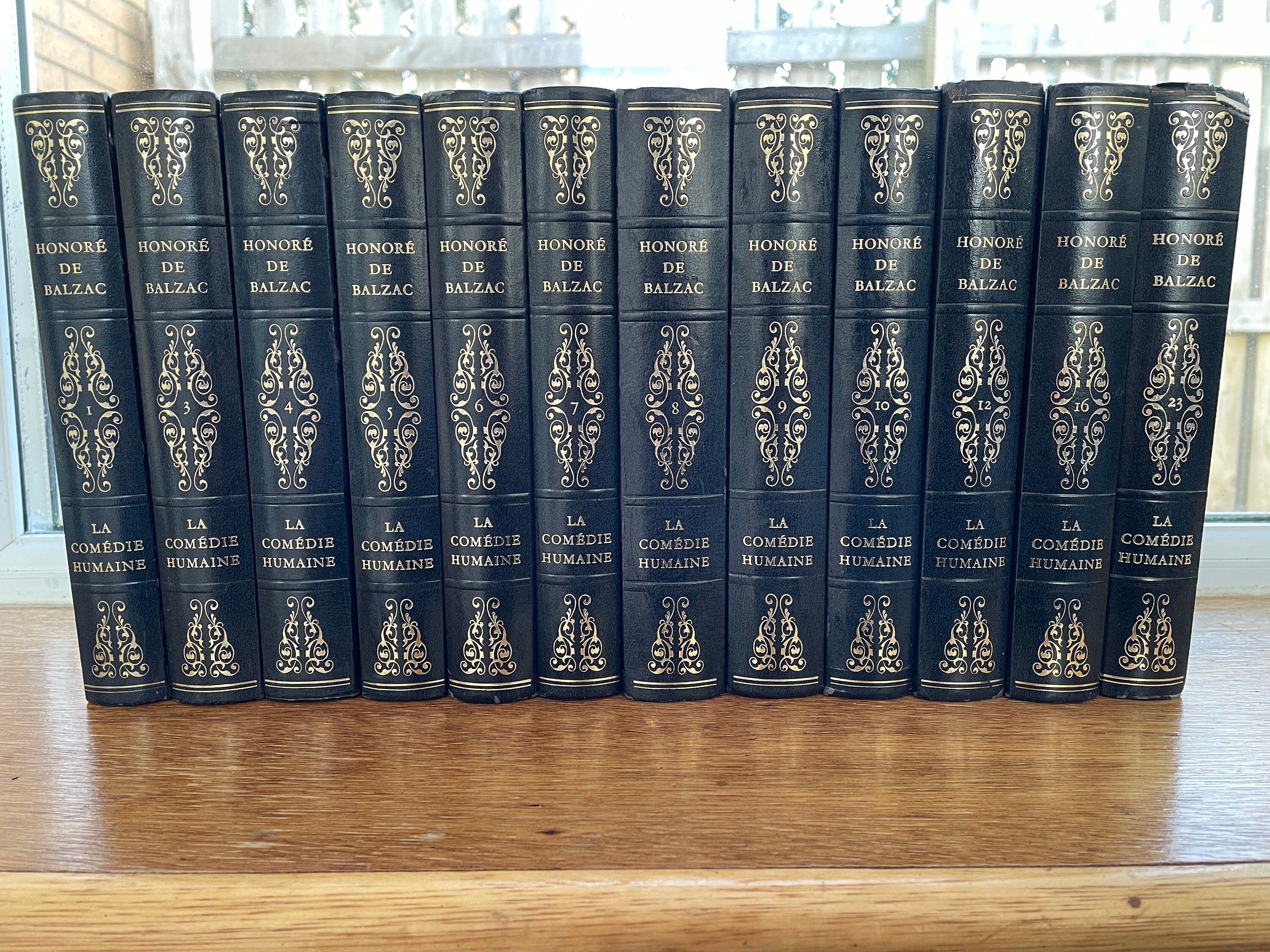 Vintage 1970s Heron Honoré De Balzac La Comédie Humane Book Etsy