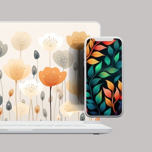 Wallpaper Flower, Flora wallpaper, Floral background, Blooms Wallpaper, Botanical Background, Flower Power, Garden Retreat