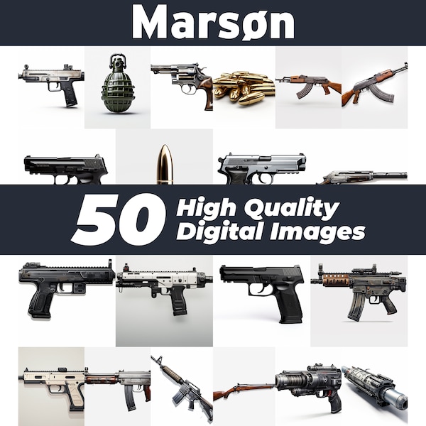 Explore Firearms Collection, Tactical Weapons PNG, Gun Safety Tips, Shooting Range Gear, Enthusiast Accessories - Digital