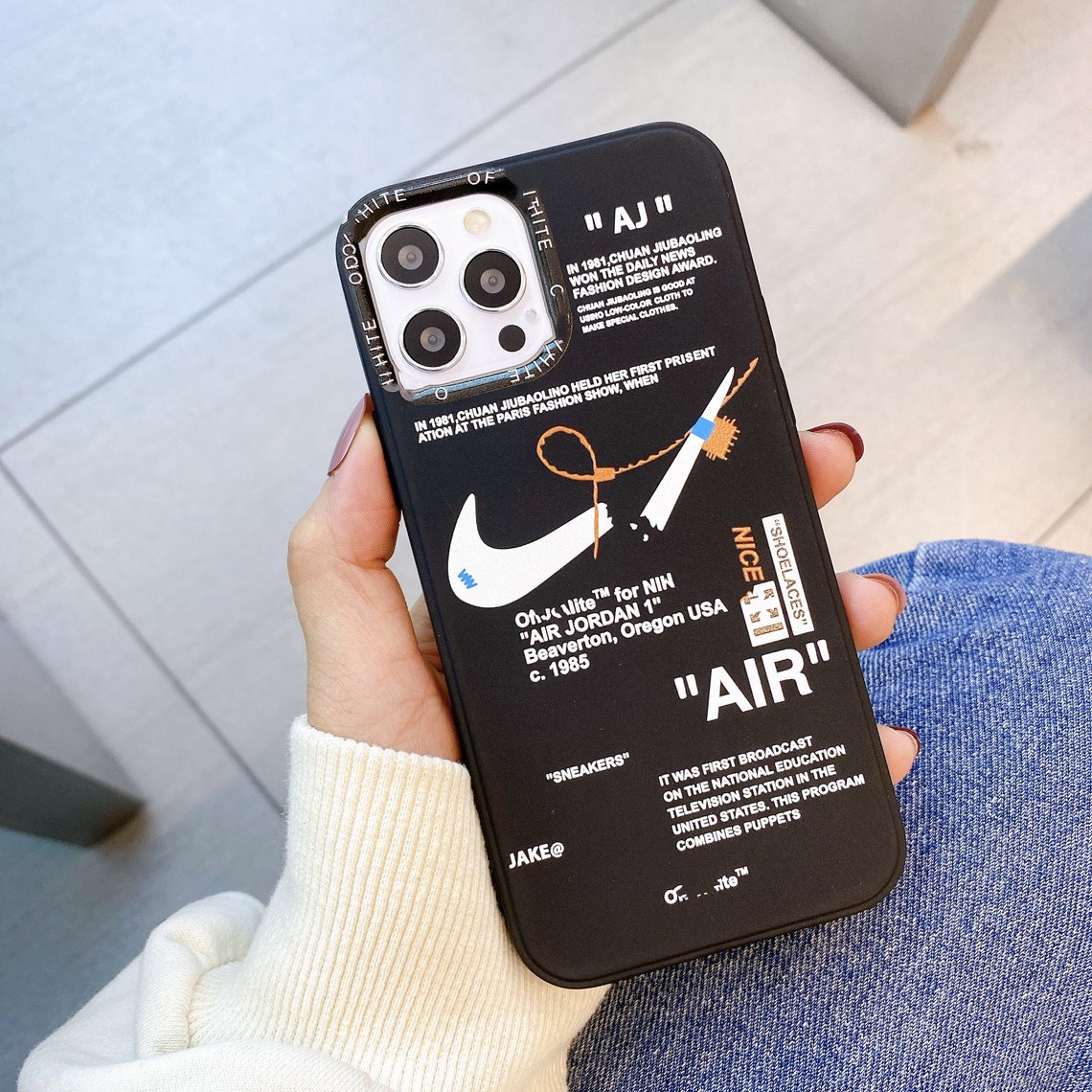 OffWhite Nike Inspired iPhone Case Off White Hype Design Etsy