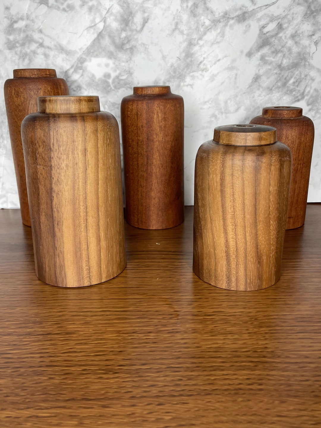 Exquisite Wood Bud Vases Collection Natural, Handcrafted, and Artistic Etsy