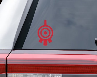 Car Decal • Sticker • Code Lyoko Xana Decal • Waterproof Vinyl Decal