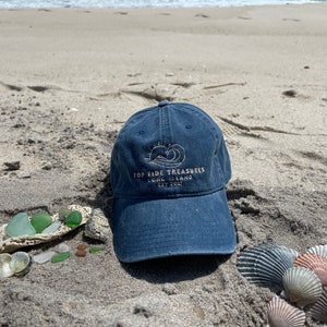 Embroidered Top Tide Treasures Baseball Hat image 3