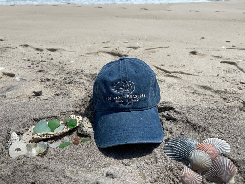 Embroidered Top Tide Treasures Baseball Hat image 3