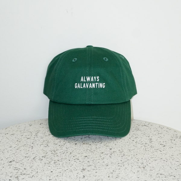 Always Galavanting Hat, Filipino Hat, Filipino Pride Hat, Funny Filipino Hat, Filipino Dad Hat, Philippines Hat