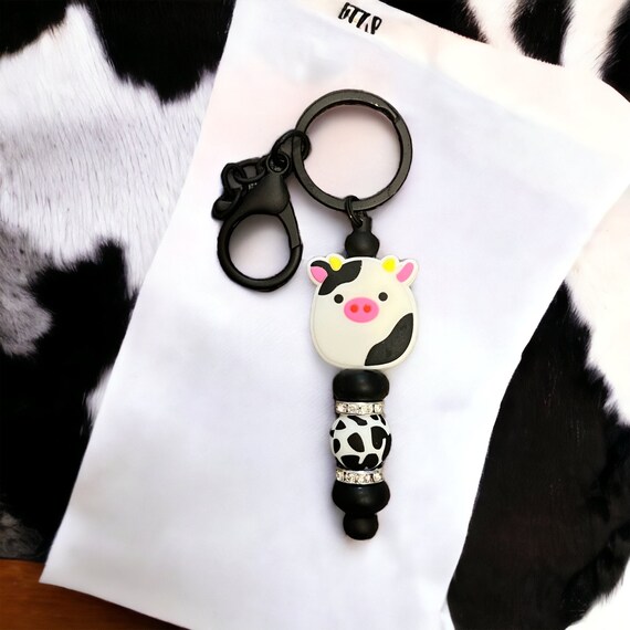 Squishy Cow Keychain bar Etsy
