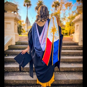Estola/faja de graduación de Filipinas, orgullo filipino