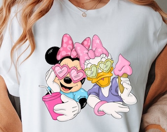 Minnie Mouse And Daisy Duck Shirt, Disney Mickey Mouse Friends Shirt, Disneyland Best Friends Shirts, Disney Girls Trip Shirts, Cute Disney