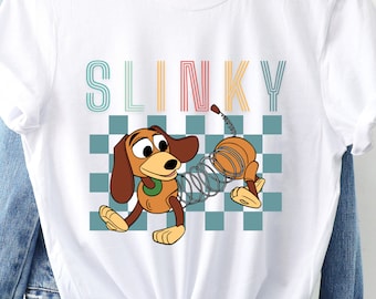 Slinky Dog Toy Story Shirt: Unisex Softstyle Tee