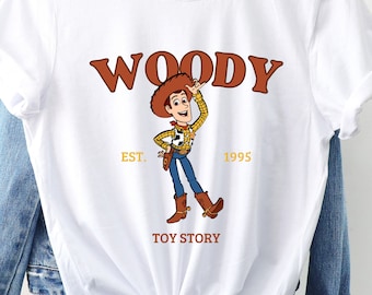 Woody Toy Story Shirt: Est. 1995, Sheriff Graphic Tee