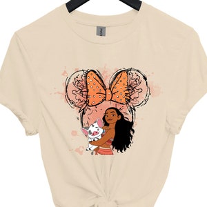Disney Moana Shirts, Disney Moana Trip Shirt, Moana Disney World Minnie Mouse Ears Tee, Moana Birthday Shirt, Princess Moana, Cute Princess