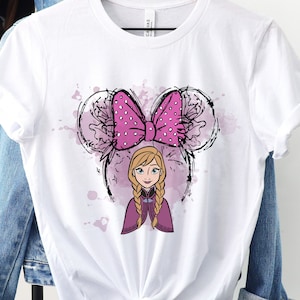 Princess Anna Shirt: Frozen Mickey Ears Tee