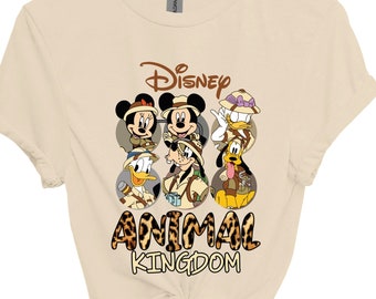 Disney Animal Kingdom Shirt, Disney Trip, Disney  Gift, Mouse And Friends, Disney Safari Shirt, Animal Kingdom Themed, Mickey Safari