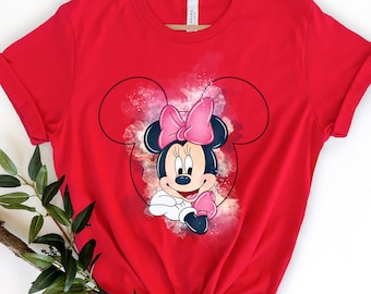 Minnie Shirts, Minnie Ears Shirt, Minnie Head, Disney Vacation Shirt, Disney Shirt, Disneyland Shirt, Minnie Mouse Tees, Disney Characters