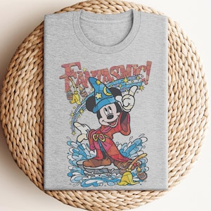 Disney Mickey Fantasmic Shirt, Vintage Disney Shirt, Mickey Magic Wizard Tee, Disney Mickey Wizard Shirt, Mickey Shirt For Kid, Disney Gift