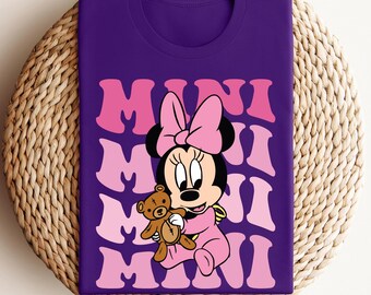 Baby Minnie Mouse Shirt, Disney Family Tee