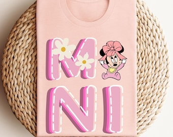 Disney Mini Minnie Shirt, Mini Mouse Shirt, Mouse Family Shirt, Mini Minnie Birthday Gift, Mini Gift for Her, Minnie Baby Shower Shirt