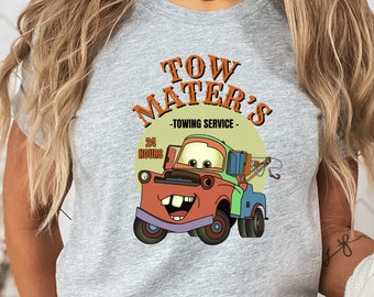 Tow Mater Shirt, Cars Characters, Cars Movie Shirt, Cars Mater Shirt, Cars Land Shirt, Disney Pixar Shirt, Cars Mater Theme Party Tee