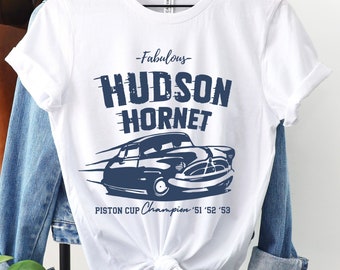 Doc Hudson Cars T-Shirt, Piston Cup Racing Tee