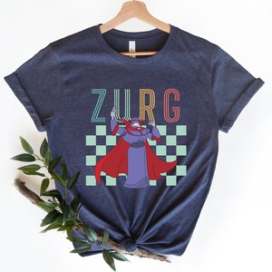 a t - shirt with a picture of a cartoon character on it