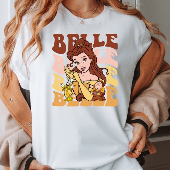 Disney Princess Belle Shirt, Beauty Beast Shirt, Disney Princess Shirt,  Disney Girl Shirt, Disney Birthday Gift, Disney Vacation Shirt