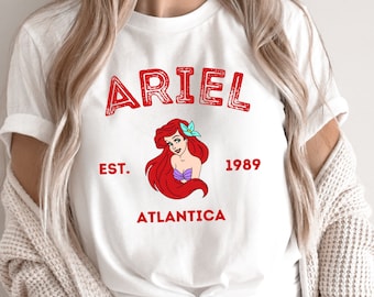 Ariel Est. 1989 Shirt, Disney Ariel Shirt, Disney Princess Ariel Tee, The Little Mermaid Shirt, Ariel Shirt, Disney Character Shirt