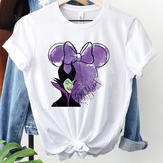 Disney Maleficent Castle Shirt, Maleficent Shirt, Minnie Mouse