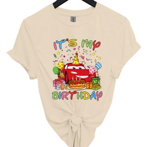 a women's t - shirt that says it's my birthday