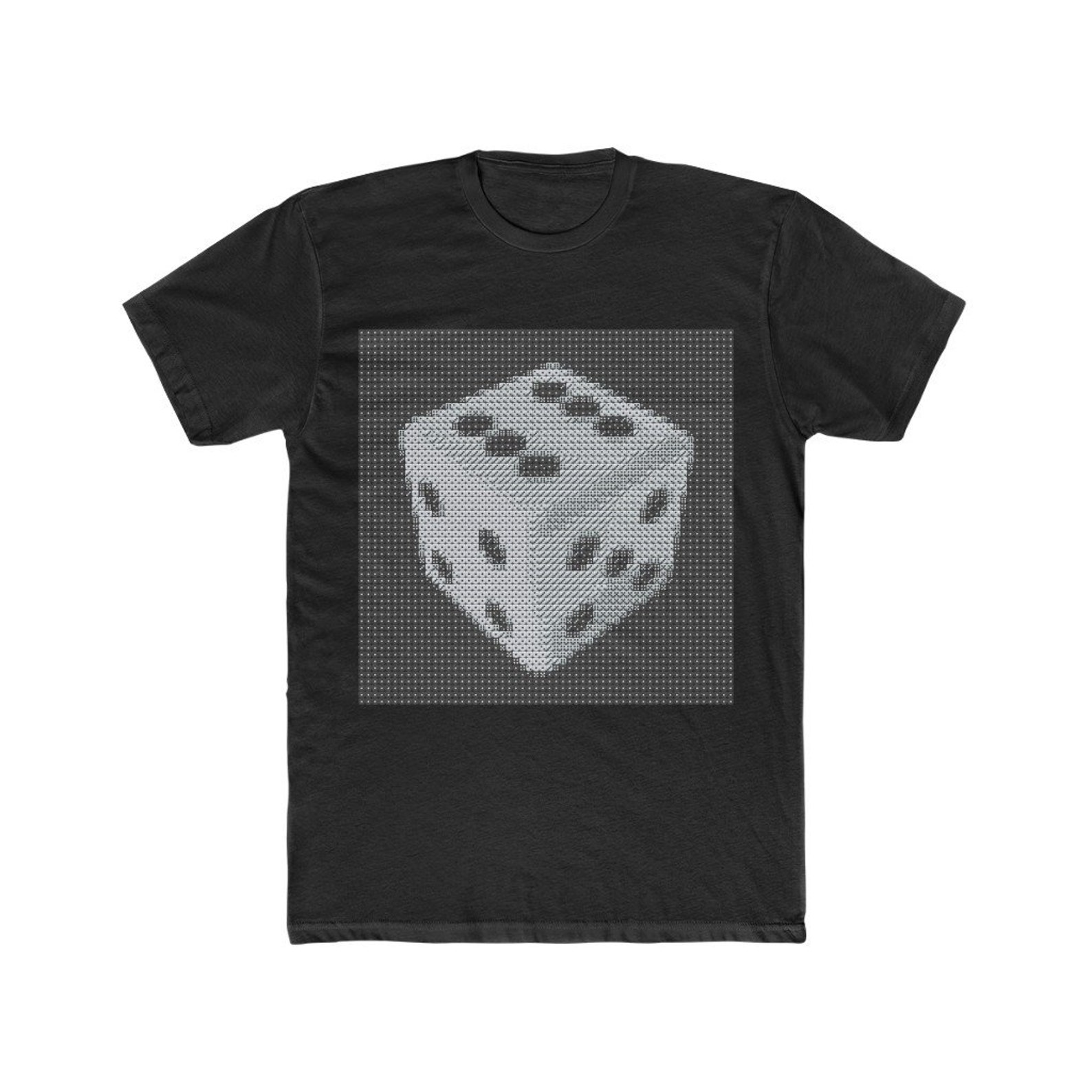 Dice made out of dice's T Shirt Men's Cotton Tee Etsy