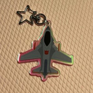 TFP Starscream Alt mode keychain Transformers Prime