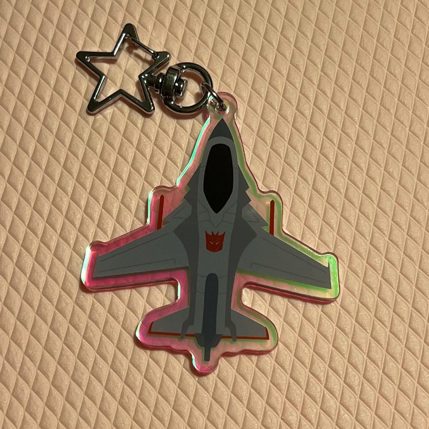 TFP Starscream Alt mode keychain Transformers Prime