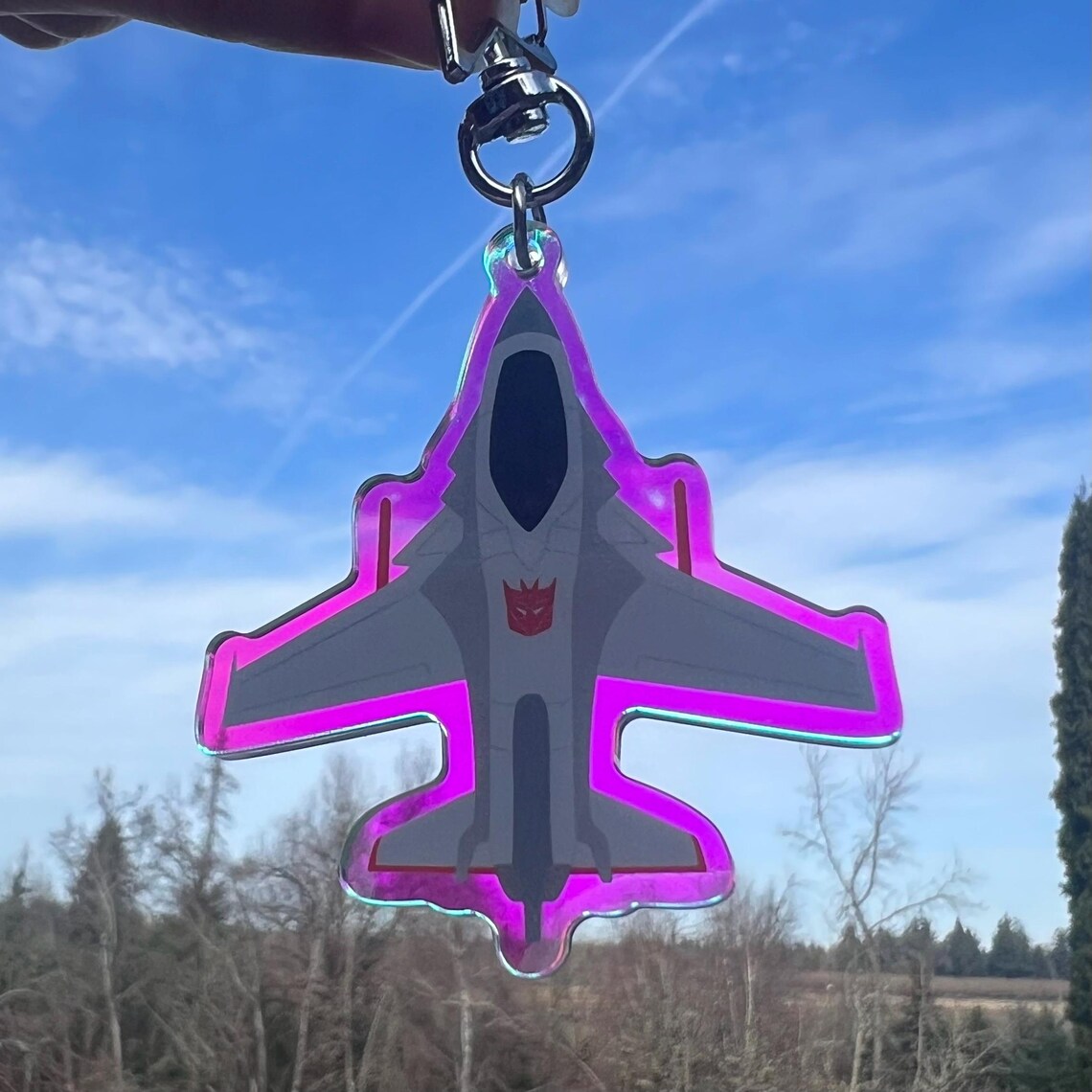 Tfp Keychains TFP Starscream Alt Mode Keychain Transformers Prime - Etsy Canada