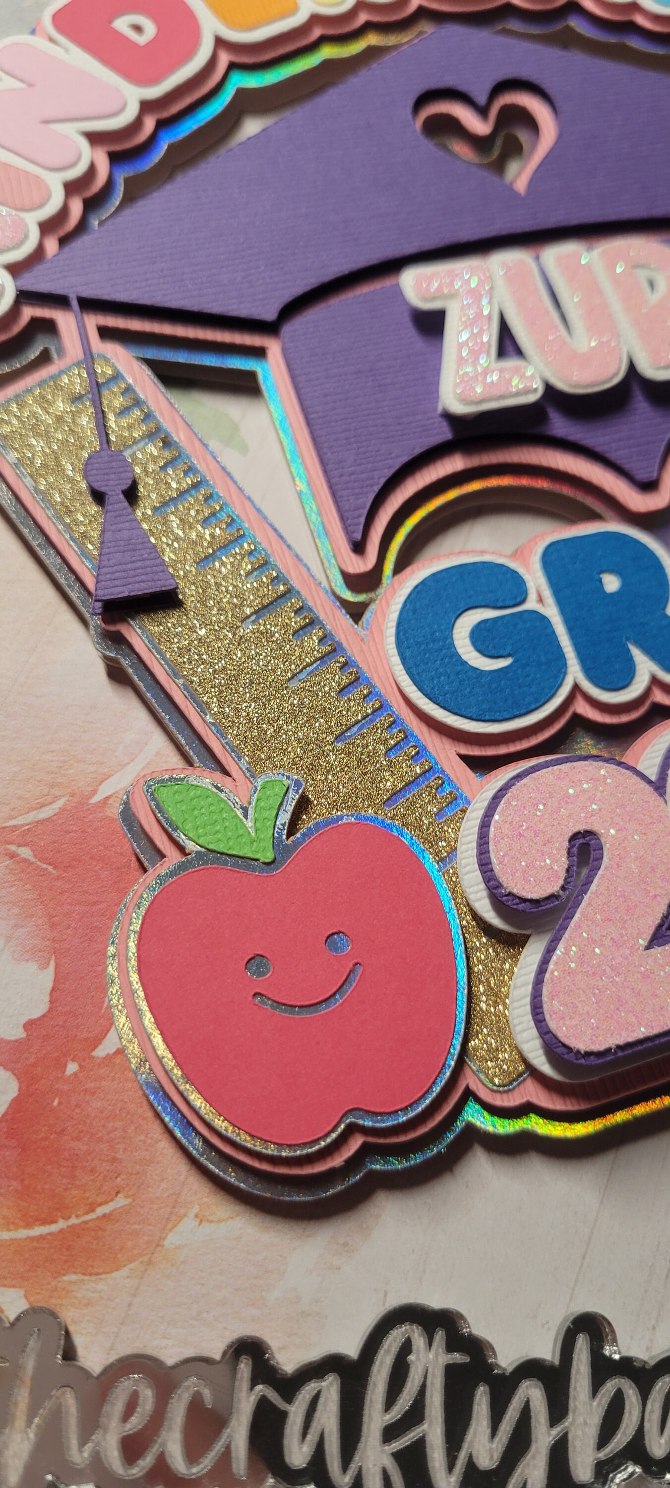 Kindergarten Graduation Cake Topper - Etsy