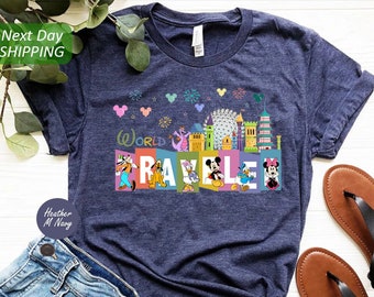 Traveler Shirt, World Traveler Shirt, Disney Traveler Shirt, Disney Family Vacation Shirt, Disney Trip Shirt, Mickey Tee, Disney Epcot Shirt