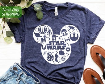 Star Wars Disney Shirt, Star Wars Shirt, Star Wars Mickey Ear Shirt, Disneyland Shirt, Disney Trip, Galaxy's Edge Shirt, Star Wars Gifts