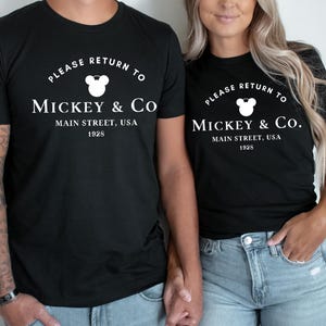 Return to Mickey & Co T-Shirt, Disneyworld shirt, Main Street USA, Disney Trip Shirt, 2025 shirt, Disney shirt, Disney Family Shirt