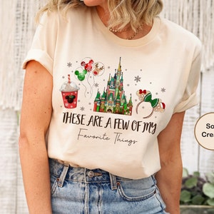 These Are a Few of my Favorite Things Shirt, Disney Family Christmas Tee, Disney Christmas Shirt, Disney Christmas Kids Shirt, Christmas Tee