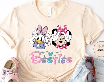 Disney Besties Shirt, Best Friends Shirt, Disney Best Friends Shirt, Retro Besties Shirt, Disney Group Shirt, Disney Girls Trip,Vacation Tee