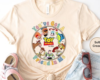 Disney Toy Story Est 1995 Shirt, You've Got Friend in Me Shirt, Disney Toy Story Group Shirt, Toy Story Birthday Tee, Disney Family Vacation