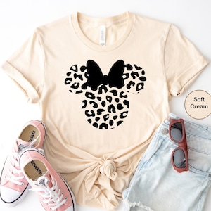 Leopard Minnie Shirt, Animal Kingdom Shirt, Disney Women Shirt, Animal Minnie Shirt, Disney Animal Kingdom Shirt, Leopard Disney Shirt