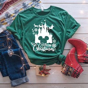 Disney Christmas Shirt, Most Magical Time Shirt, Disneyland Christmas Shirt, Disney World Christmas Shirt, Epcot Christmas Shirt