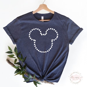 Camisa de Mickey Mouse, camisa de Mickey Heads, camiseta de Disneyland, camisa de Disneyworld, camisa de Disney para mujer, camisa de Minnie, camisa de Minnie Mouse, viaje a Disney imagen 1
