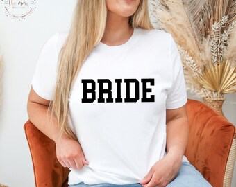 Bride T-shirt, Wedding Shirt, Comfort Colors T-shirt, Bachelorette Shirt, Bride To Be Shirt, Bride Party, Bride Gift