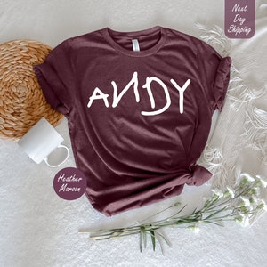 Andy Shirt, Andy Disney T-Shirt, Andy Toy Story Shirt, Disney Family Shirts, Disney Vacation Shirt, Toy Story Shirt for Men or Women